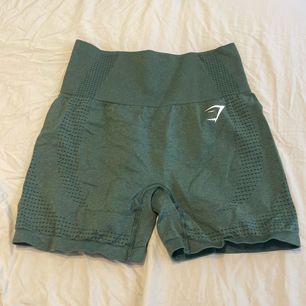 Gymshark Green Athletic Shorts